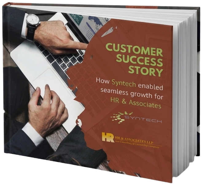 Case study cover: How Syntech enabled seamless growth for HR & Associates